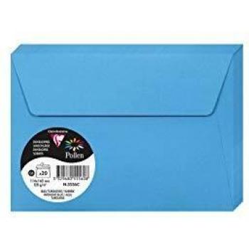 Clairefontaine 5556C - Un Paquet de 20 Enveloppes Pollen - Format C6