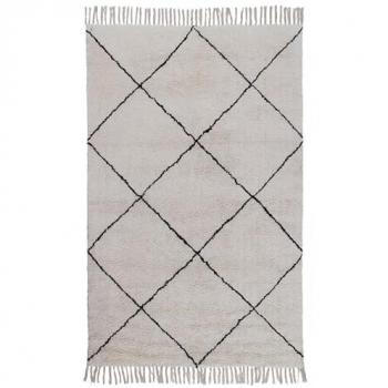 Alfombra Berber de Algodón Diseño 1, 200x140 cm