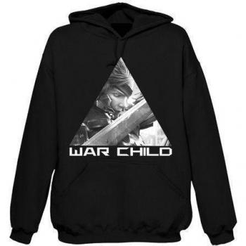 Sudadera con Capucha Warchild Negro XXL