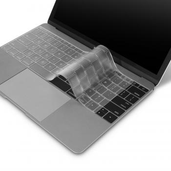 KBGUARDMB-C de Macally funda protectora de teclado transparente para MacBook y MacBook Pro de 12 pulgadas
