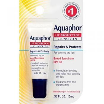 Aquaphor 72140010119 Lip Repair with Protect, Carded Pack, 0.35 Fluid Ounce