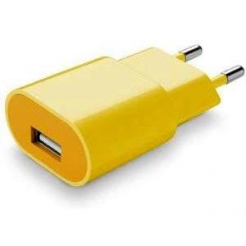 Cargador de Red Colorido Cellular Line USB Smarty