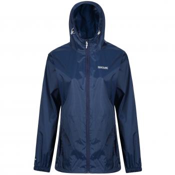 Regatta Women's Lightweight Pack-It III Waterproof Jacket, Midnight, Size 10
