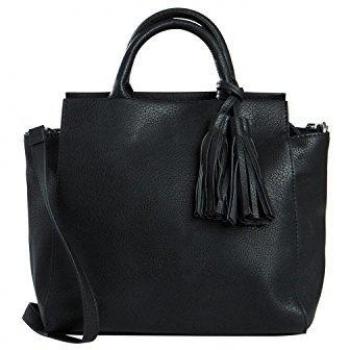 PIECES - Pcfabriola Bag, Mujer, Schwarz