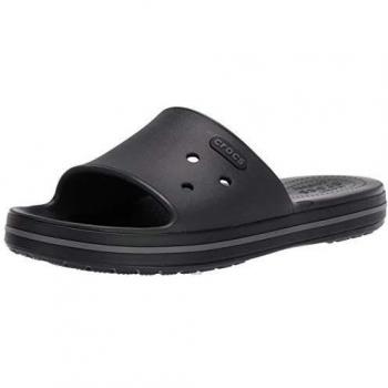 Crocs Unisex Crocband Iii Slide Open Toe Sandals, Black Black Graphite 02s, 10 UK