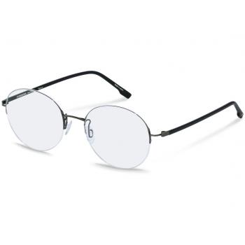 Rodenstock R7145 A Gafas Recetadas para Hombre Plateadas, Armazones para Hombre Plateadas, 53 Lentes Recetados Para Hombre Silver