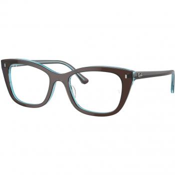 Ray-Ban RX5433 8366 Gafas Recetadas para Hombre Marrones