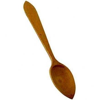 ORYX 5860001 Cuchara Servir Cocina Madera 30 cm, 7 litros, Multicolor
