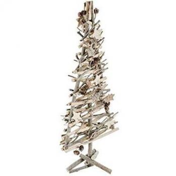 FEERIC CHRISTMAS - Decoración de Madera de árbol con Ramas