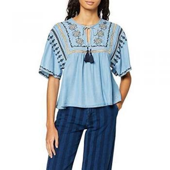 Pepe Jeans Short, Azul (Denim 000), Small para Mujer