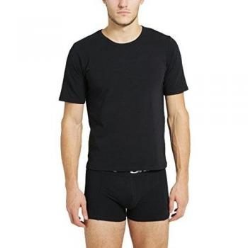 Ultrasport T-Shirt Camiseta, Hombre, Negro, XL
