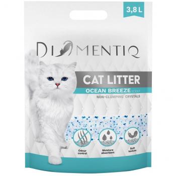 Arena para gatos Diamentiq Ocean Breeze - 3,8 L