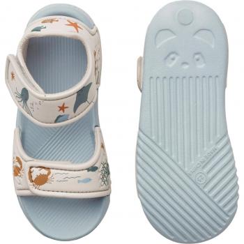 Sandalias Blumer Liewood para niños - Criaturas Marinas/Sandy - Talla 24