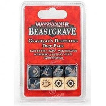 Games Workshop Warhammer Underworlds: Beastgrave - Grashrak's Despoilers - Dice Set …