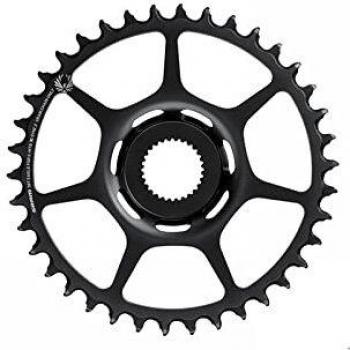 Sram X-SYNC 2 38T - Anillo de cadena de acero inoxidable con soporte directo para águila Bosch, color negro
