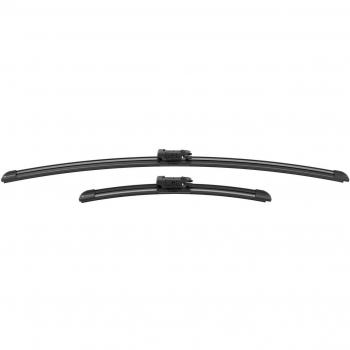 Escobillas Limpiaparabrisas Bosch AeroTwin A583S, 2 piezas, longitud 650mm + 340mm, compatible con OPEL Mokka, NISSAN Pulsar, FIAT 500, HYUNDA