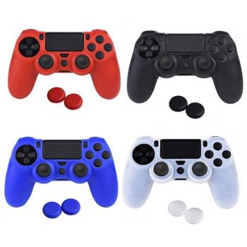 ASIV 4Pz Silicona Fundas Protectores para Mando PS4