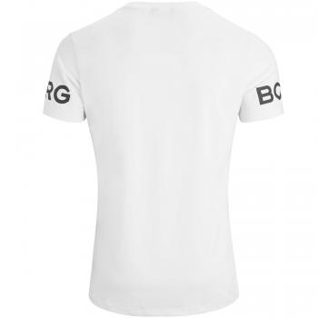 Björn Borg Men's Training T-Shirt - White, XXL