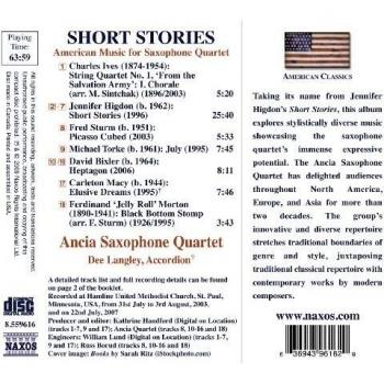 Short Stories -Musica Americana Saxofone