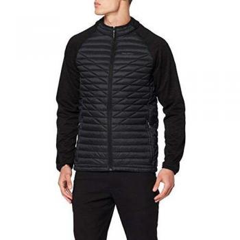Craghoppers Chaqueta híbrida Delta Lite para hombre, Hombre, Chaqueta, CMN228 80080, negro, XL