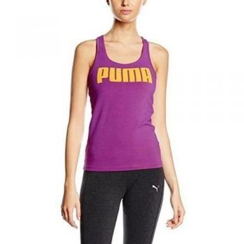 PUMA essential para mujer camiseta de tirantes morado Purple Cactus Flower-W/Zin Talla:medium