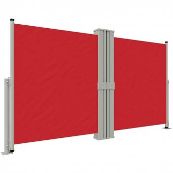 Toldo lateral retráctil 140x1200 cm - Color Rojo, Negro, Crema, Antracita