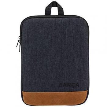 Safta Funda F.C. Barcelona Black Casual Oficial Para Portátil 10'6 pulgadas, 205x25x275mm