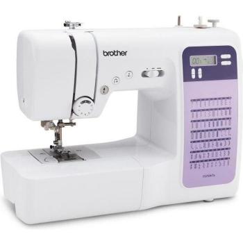 Máquina de coser electrónica Brother FS70WTx con mesa extensora y pantalla LCD