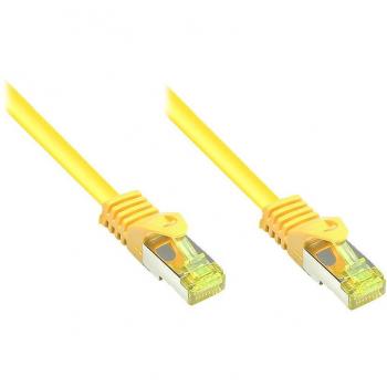 Cable de red Cat.7 S/FTP 3 m Amarillo con protección RNS y frecuencia de 600MHz