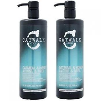 Tigi Catwalk Oatmeal & Honey Nourishing Conditioner Balances Moisture Content of Hair from 2 Pack
