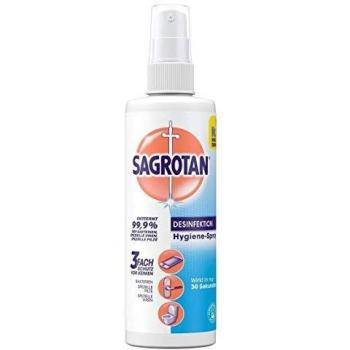 Spray Desinfectante de Superficies Sagrotan 250 ml - Elimina 99,9% de Bacterias