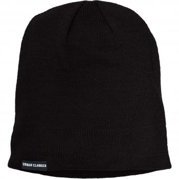 Urban Classics Unisex Basic Beanie - Black