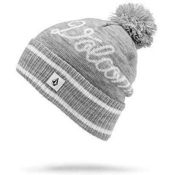 Volcom Script Beanie Gorro, Mujer, Heather Grey, O/S