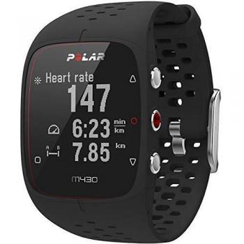 Polar M430 Reloj de Running con GPS y Frecuencia cardíaca en la muñeca, Multideporte, resistente al agua, actividad 24/7 y registro continuo de FC, registro del sueño, programas de running