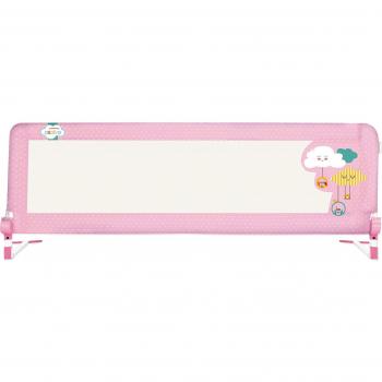 Asalvo 11374 - Barrera de Cama 2 en 1, Diseño Nubes, Rosa