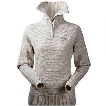 Bergans Ulriken - Jersey para Mujer, Mujer, Suéter pulóver, 5415, Color Blanco, Medium