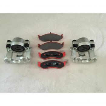 LPB NTY 2 x Pinza de freno delantera y CERAMIC Pastillas de freno Grand Cherokee ZJ 1993-1998 / Cherokee XJ 1990-2001