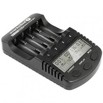 Cargador de pilas Ni-MH/Ni-Cd EverActive NC-1000 Plus - 4 canales para AA/AAA