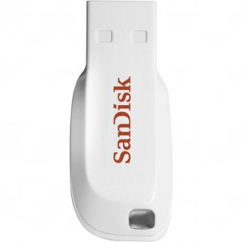 SanDisk Cruzer Blade 16GB USB 2.0 Flash Drive - White