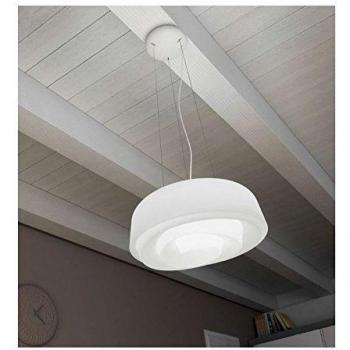 Lámpara Colgante Elegante Roselie 2xE27 2500K Luz Cálida 50 cm