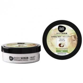 Exfoliante Corporal de Aceite de Coco 200ml - Body Natur