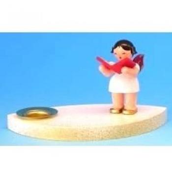 World of Light Angelmusician - 7 cm / 2,5 pulgadas - Kunstgewerbe Uhlig