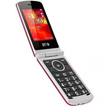 SENIORPHONE SPC Opal 2318R Concha Pantalla Rojo