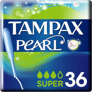 Tampax Pearl Super Applicator Tampons 36 count
