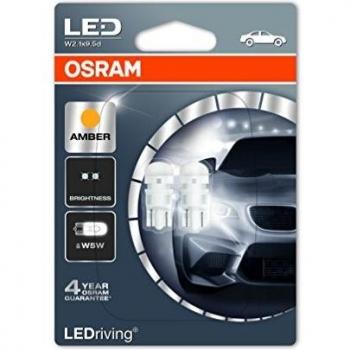 OSRAM LEDriving STANDARD Retrofit, Off-road ≙ W5W, LED Retrofits, color ámbar, blister doble