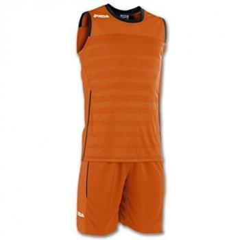 Joma Space II Set de Baloncesto, Hombre, Naranja, 4XL