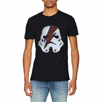 Star Wars Trooper Bolt Camiseta, Negro