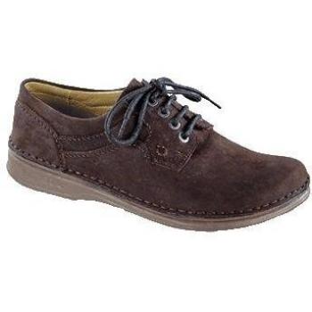 Footprints Medford 413021 - Zapatos de cordones de cuero para mujer, color marrón, talla 39