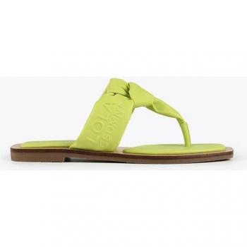 Sandalias de Mujer LOLA CASADEMUNT SANDALIA NUDO VERDE