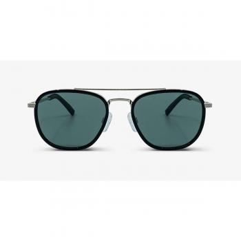 Messy Weekend QUENTIN Silver Green Women’s Sunglasses Black Size 54